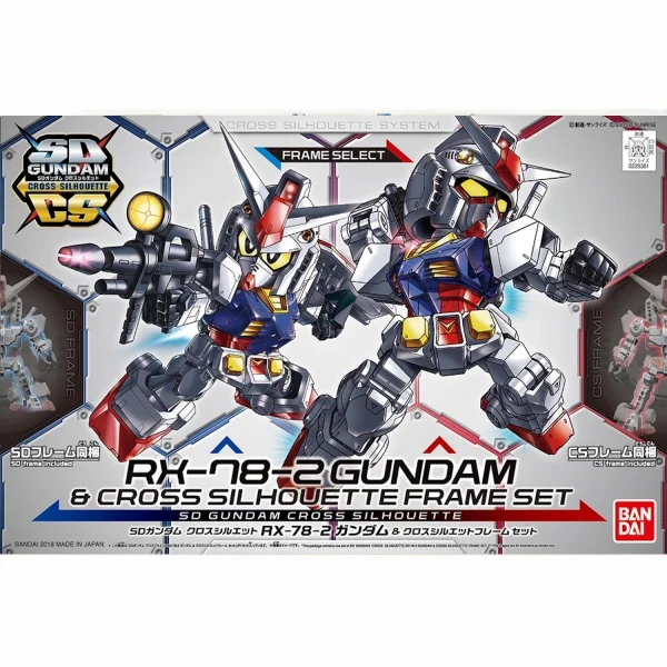 SD Gundam Cross Silhouette Rx-78-2 Gundam & Cross